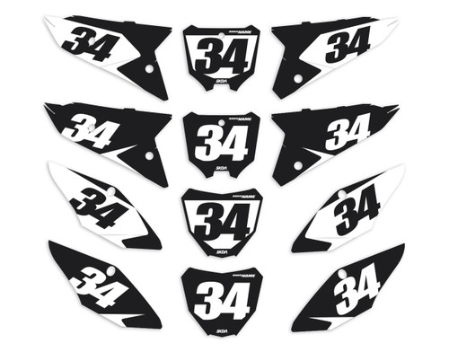 Honda Number Plates by SKDA