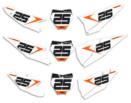 S4 KTM Number Plates by SKDA