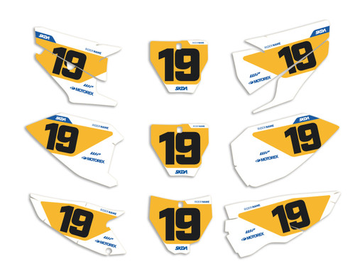 Husqvarna Number Plates by SK Designs Australia