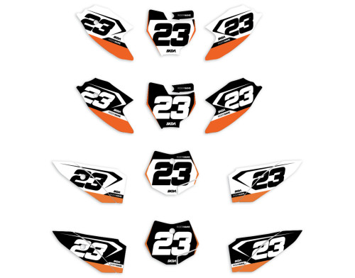 S5 KTM Number Plates by SKDA