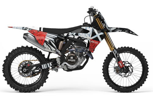 DEUS ART Triumph TF Full Graphics Kit designed by SKDA Moto Creative in collaboration with Deus Ex Machina.