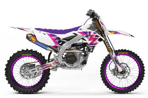 FIFTIETH Ppl/Blk YZF/WRF Full Graphics Kit