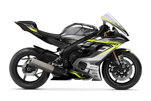 IONIC CHROME Silver Supersport Full Graphics Kit