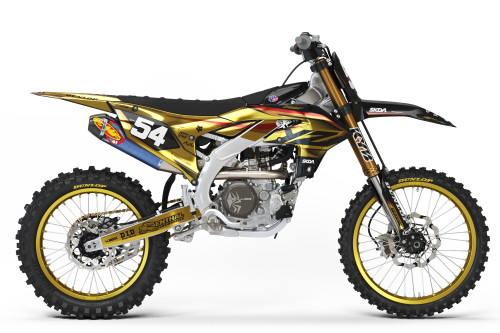 EVOZ CHROME YZF/WRF Full Graphics Kit designed and manufactured by SKDA Moto Creative.