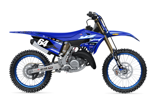 TWENTYFIVE Blue YZ Full Graphics Kit designed and manufactured by SKDA Moto Creative.