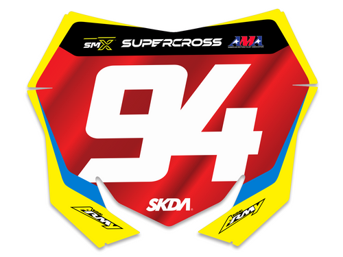 26 ROCZEN RED CHROME SX Replica Plates