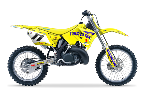 24 TWISTED TEA SX RM Replica Graphics Kit designed and manufactured by SKDA Moto Creative.