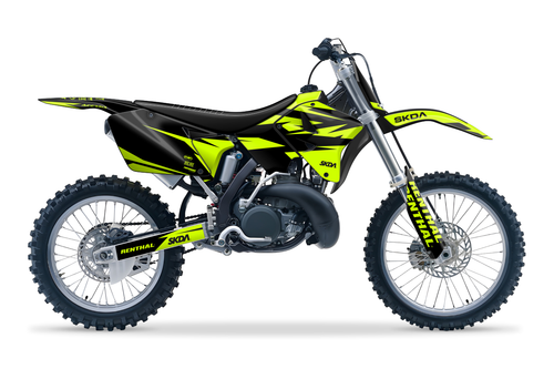 BITE NEON RM Full Graphics Kit designed and manufactured by SKDA Moto Creative.