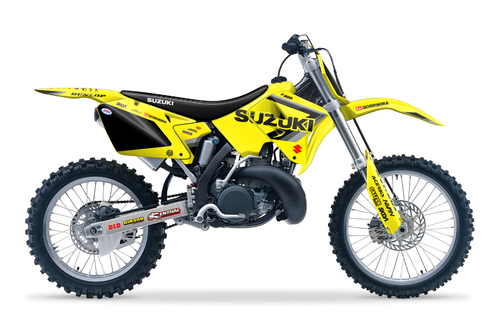 PARALLEL Ylw/Blk RM Full Graphics Kit designed and manufactured by SKDA Moto Creative.