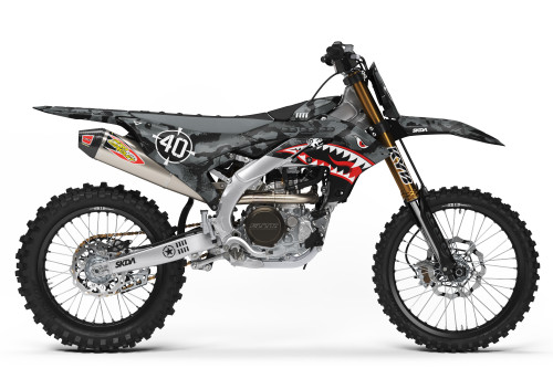 WARHAWK Grey YZF/WRF Full Graphics Kit