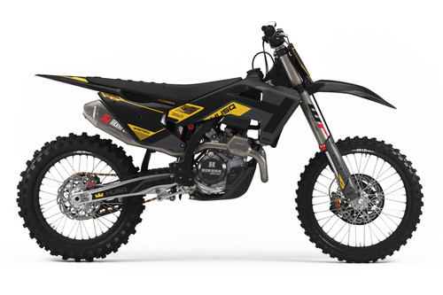 OVERLAND Blk/Ylw Husqvarna Full Graphics Kit