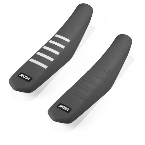 Kove 450 Rally Rippled Seat Cover - DARK GREY