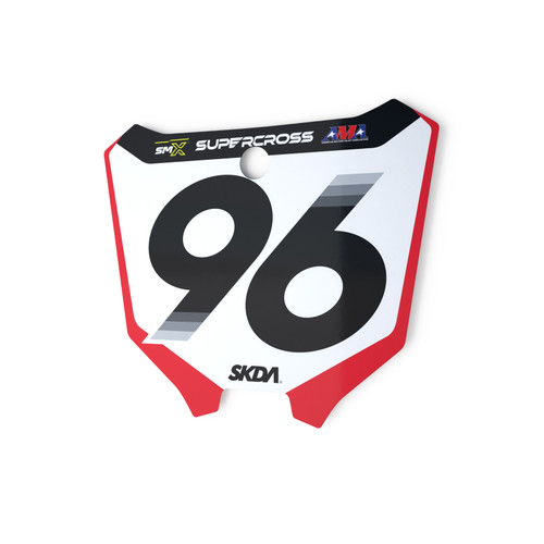 Hunter ’26 SX White Replica Plate (Sticker Only)