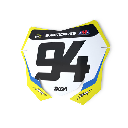 Roczen ’26 SX White Replica Plate (Sticker Only)