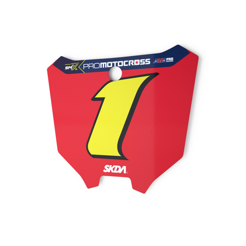 Jett ’26 MX Red Replica Plate (Sticker Only)