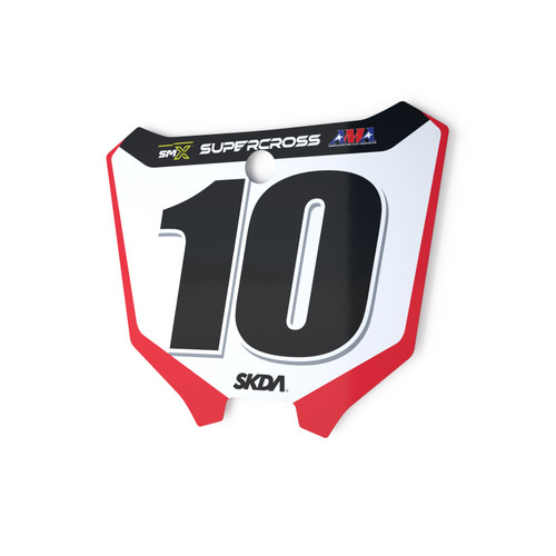 Justin Brayton Replica Plate (Sticker Only)