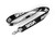 Black and white SKDA branded lanyard