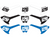 Husqvarna Mini Bike Number Plates by SKDA