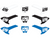 Husqvarna Mini Bike Number Plates by SKDA