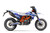 FLUSH DUSK KTM 690 Full Graphics Kit designed and manufactured by SKDA Moto Creative.