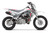 ALLTIME V2 White/Grey Honda Mini Bike Full Graphics Kit designed and manufactured by SKDA Moto Creative.
