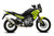 ALARM NEON Khaki MT450 Full Graphics Kit designed and manufactured by SKDA Moto Creative.