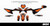 EGO Org/Blk KTM Full Graphics Kit designed and manufactured by SKDA Moto Creative.