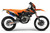 CRAFT Blk/Org KTM Full Graphics Kit designed and manufactured by SKDA Moto Creative.