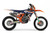 VISION Navy KTM Full Graphics Kit designed and manufactured by SKDA Moto Creative.