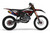 RIDGE CHROME Blk/Red CR/CRF Full Graphics Kit designed and manufactured by SKDA Moto Creative.