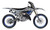 RIDGE Grey/Blue YZ Full Graphics Kit designed and manufactured by SKDA Moto Creative.