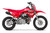 SMOKE V2 Red/Wht Honda Mini Bike Full Graphics Kit designed and manufactured by SKDA Moto Creative.
