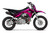 DIVIDE Pink/Blk Honda Mini Bike Full Graphics Kit designed and manufactured by SKDA Moto Creative.