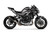 CAPTIVE CHROME Silver Kawasaki Z Full Graphics Kit designed and manufactured by SKDA Moto Creative.