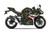 BOMBER Khaki Ninja Full Graphics Kit designed and manufactured by SKDA Moto Creative.