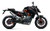 ROTTWEILER V1 Blk/Org KTM Duke Full Graphics Kit designed and manufactured by SKDA Moto Creative.