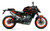 EGO Orange KTM Duke Full Graphics Kit designed and manufactured by SKDA Moto Creative.