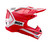 CLICK Red Alpinestars Helmet Graphics Kit