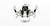 LEVELS White Alpinestars Helmet Graphics Kit