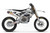 SPILL White/Blk YZF/WRF Full Graphics Kit designed and manufactured by SKDA Moto Creative.