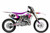 FIFTIETH Ppl/Blk YZ Full Graphics Kit