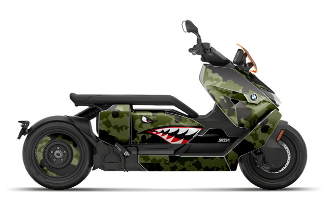BMW CE 04 Scooter Graphics Kit - by SKDA