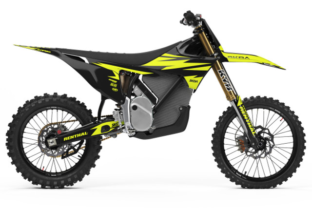 moto STRIDE Grey/Tan Stark Varg Full Graphics Kit - SKDA - AU Store