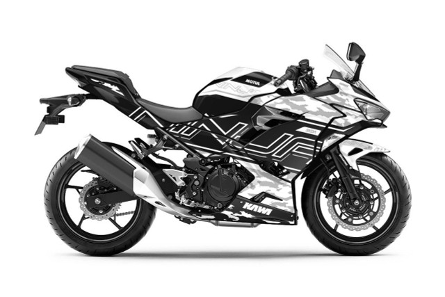 Kawasaki Ninja Graphics Kit - by SKDA