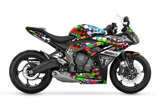 Triumph Daytona Graphics Kit - by SKDA