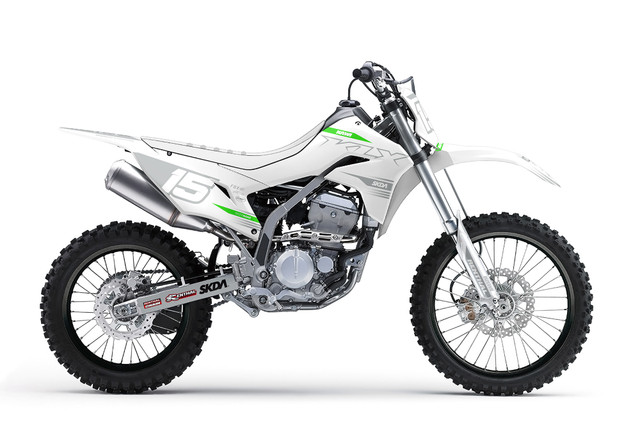 Kawasaki KLX/KDX Graphics Kit - by SKDA Moto Creative
