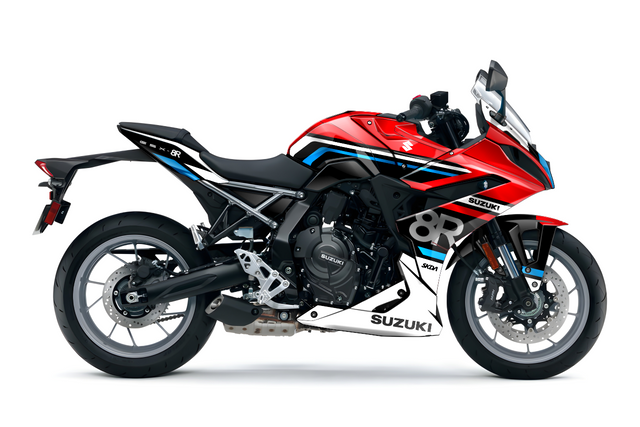 BLUR Grey GSX-8R Full Graphics Kit - SKDA - AU Store
