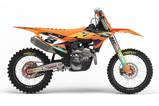 ARROW Blue KTM Full Graphics Kit - SKDA - AU Store