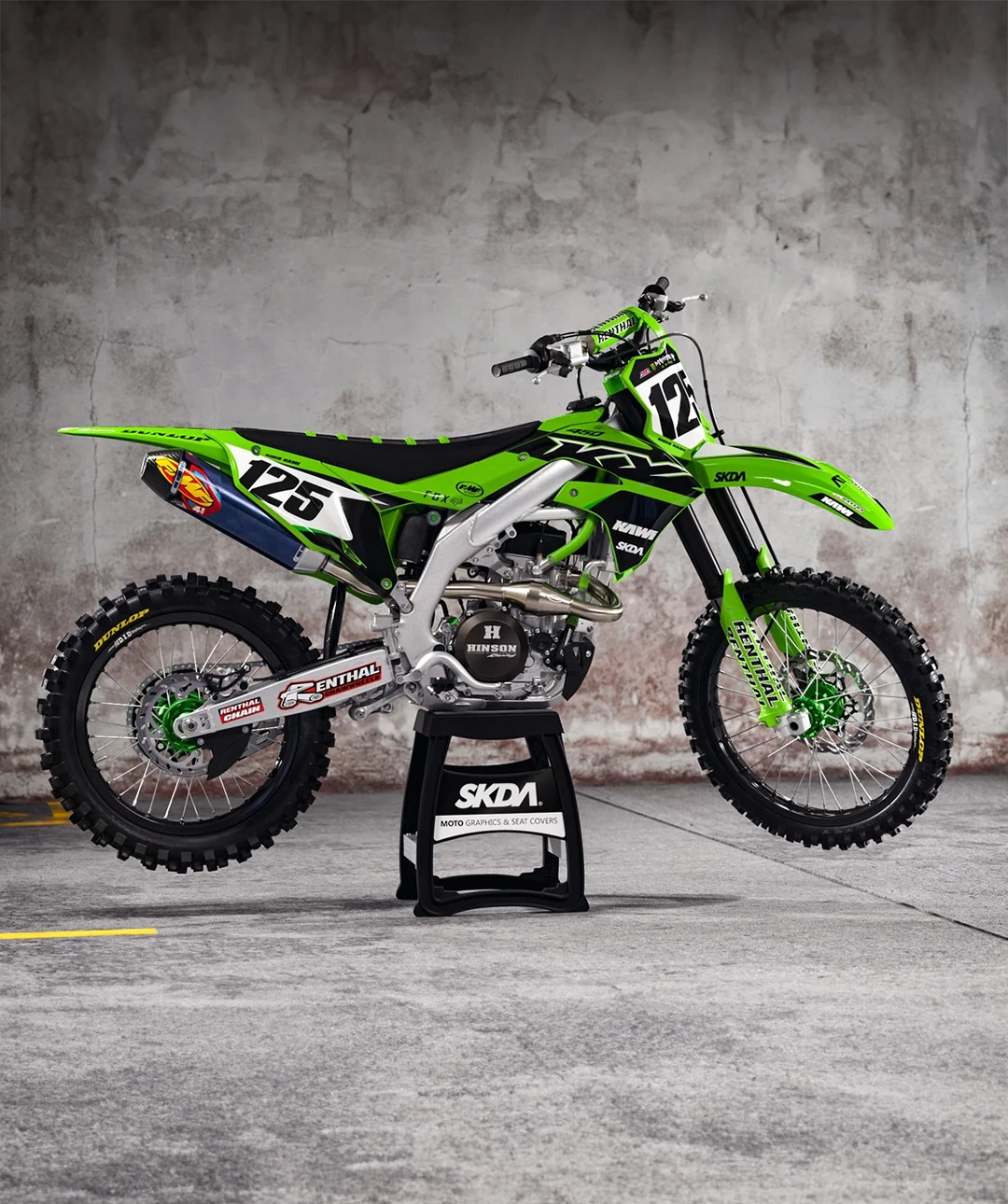 MAYHEM Green KX/KXF Full Graphics Kit