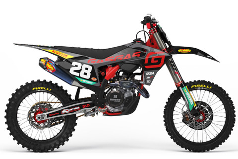 Octane Graphics OCTANE Black GasGas Full Graphics Kit - SKDA - AU Store